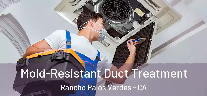  Mold-Resistant Duct Treatment Rancho Palos Verdes - CA